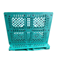 Palette en plastique hdpe robuste, support pour entrepôt russe, palette en plastique