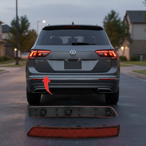 Réflecteur de pare-chocs arrière côté gauche compatible avec Volkswagen Tiguan 2017> OEM 5NA945105A - Product Image 3