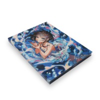 Boîte de collection DVD Digipak double disque personnalisée sur le thème de l'anime, étui imprimé coloré pour les compilations d'anime et de musique électronique