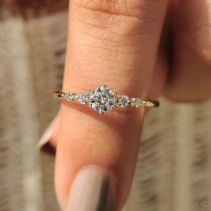 Anillo de Diamante Cultivado en Laboratorio, Elegante y Brillante, Diseño Refinado, Ideal para Ocasiones Especiales - Product Image 3