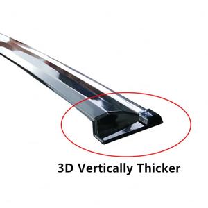 อุปกรณ์กันฝนสำหรับช่องระบายอากาศหน้าต่างรถยนต์ อุปกรณ์ตกแต่งภายนอก ชุดกันฝนสำหรับหน้าต่างรถยนต์ สำหรับ Toyota Rush 6 ชิ้น - Product Image 3