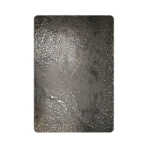Decoration Stainless Steel Sheet Wall Panel 304 Textured Old Black Bronze Designer Sheet Stainless Steel Plate