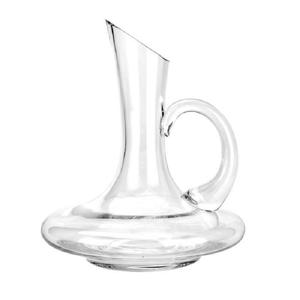 Hxglass Venta al por mayor 1.5L Unique Crystal Glass Decanter Jarra de vino tinto en regalo Clear Hand-blown Lliquor Decanter - Product Image 3