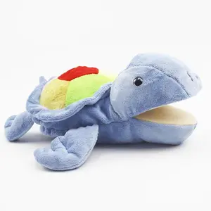 Benutzer definierte OEM Design Handpuppe Spielzeug Plüsch Baby Delphin Handpuppe