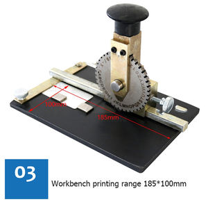 Máquina de marcado manual Máquina de grabado de placa Máquina de etiquetado - Product Image 6