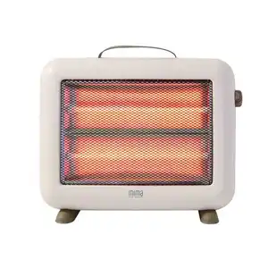 KC certificate 800W mini portable electric quartz heater with tip over switch