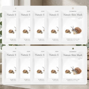 [Migliore] pacchetto maschera per fiale di lumaca della natura Foodaholic 1ea/crema idratante per la cura della pelle coreana coreana siero per fiale di bellezza - Product Image 2