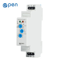 Open Electric Harga Bagus Fungsi Waktu Tunda Relay Rentang Tegangan Lebar Multifungsi 16A 24V-240V AC Timer DC