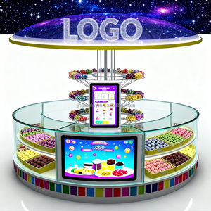 Exhibidor de Dulces Personalizado para Tienda o Kiosco, Contenedor de Dulces para Exhibición de Caramelos - Product Image 1