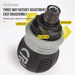 Ratcheting <b>Screwdriver</b> Set 131mm Multipurpose Bits Cr-V Japan Made - Product Image 5