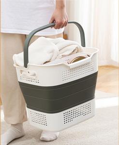 Panier de rangement pliant pour vêtements en plastique - Product Image 6