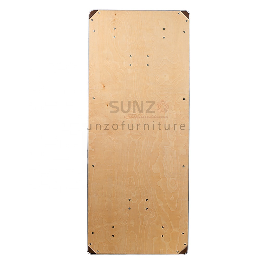 Деревянный стол, складной стол, Свадебный прямоугольный Банкетный складной стол