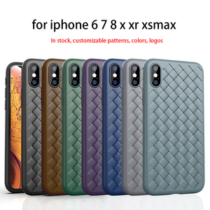 เคส TPU นิ่มลายสานระบายอากาศได้ดีสำหรับ iPhone x XR <span class=keywords><strong>xsmax</strong></span> 11 12 13 14 15 16 17 Pro เคสโทรศัพท์กระจายความร้อนและกันกระแทก - Product Image 4