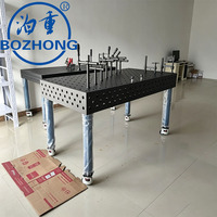 Table de soudage flexible 3D D28, plateforme de soudage modulaire avec kits de fixation pour la fabrication métallique