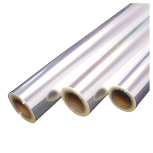 Rouleau de papier cellophane transparent 54cm*50m 23mic, papier glassine pour emballer les bouquets de fleurs - Product Image 1
