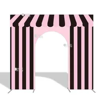 Décor mural réutilisable « Porte Ouverte » style Pâtisserie Française pour Anniversaire, Baby Shower, Bridal Shower, Fête, Photobooth