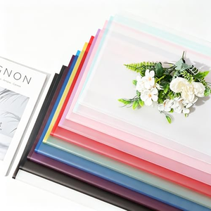 Nouveauté Papier d'emballage pour fleurs 35x50cm Imperméable Papier minimaliste Impression recto simple Saint-Valentin - Product Image 5