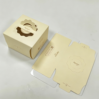 Boîte cadeau en carton rigide écologique et recyclable de qualité supérieure avec estampage à chaud doré et lamination mate, poignée, adaptée aux aliments, personnalisable