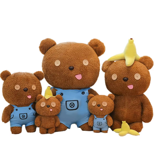 Unisex New Bear Plush Doll Short Hair Giant Size Comforter Toy for Parties Short Hair Perfect Gift for <b>Girls</b> - Product Image 1