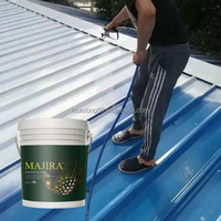 Peinture acrylique réfléchissante LOUISLONG pour toiture, anti-corrosion, isolation thermique, revêtement imperméable pour toiture métallique, peinture thermique liquide plate
