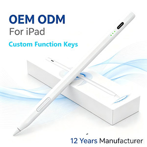 Stylet magnétique pour <span class=keywords><strong>Apple</strong></span> Pencil 2ème génération, stylet tactile pour tablette, nouveau stylet avec touches de fonction pour <span class=keywords><strong>Apple</strong></span> Pencil - Product Image 1