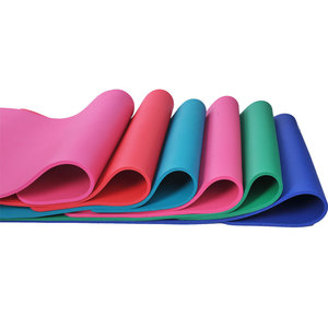 Estera de yoga acolchada de 10mm para ejercicio Nbr ligera NBR personalizada y respetuosa con el medio ambiente al por mayor - Product Image 2