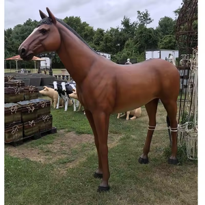 Maniquí de caballo tamaño natural de resina - Product Image 5