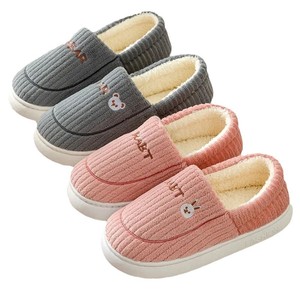 Pantuflas Planas de PVC de Alta Calidad para Mujer, Pantuflas Cortas de Felpa Artificial para Mujer con la Mejor Calidad - Product Image 6