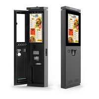 Kiosco de pago de autoservicio Android a prueba de agua para exteriores Tablero de Menú Digital para restaurante Centro comercial Panel de anuncios