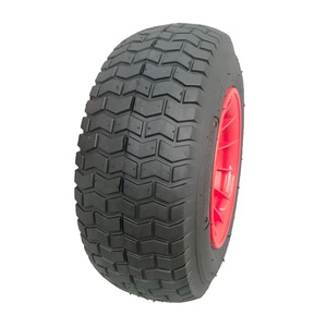 Pneu en mousse pu 13x500-6 15x600-6 16x650-8, <span class=keywords><strong>roue</strong></span> de tondeuse à gazon, pneu en caoutchouc pu pour tracteurs de bateau - Product Image 1