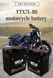 Batteries de moto VELA neuves en gros, charge sèche, <span class=keywords><strong>MF</strong></span> <span class=keywords><strong>YTX7L</strong></span>-<span class=keywords><strong>BS</strong></span> 12V6Ah, batterie au plomb-acide - Product Image 6