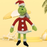 Peluche Grinch 30 cm (12 pouces) très populaire – Cadeau unisexe pour Halloween et Noël – Jouet en peluche Grinch pour enfants