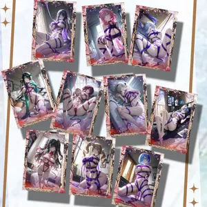 Oferta Especial al por Mayor: Tarjetas de Cartón A5 con Diseño de Diosa Encantadora, Tarjetas de Ruptura, Juguetes de Redención Waifu <span class=keywords><strong>Ganyu</strong></span> Doujin, Regalo Hecho de Papel - Product Image 5