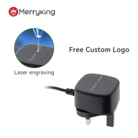 Adaptateur d'alimentation CC 5V 1A 5W 2A 10W 2.5A 12.5W avec prise UK, approuvé UKCA CE ROHS, pour caméra de sécurité et ventilateur électrique