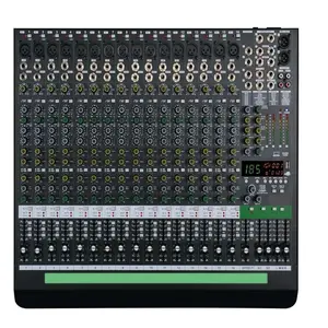 Mixer Audio Pembuat Equalizer Mixer Audio Profesional Memiliki 2 Grup L/R Keluaran Utama dengan Sisipan