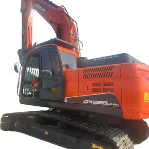 Gran capacidad y precio barato usado Doosan DX225 DX225LC/equipo de Excavadora hidráulica sobre orugas con buenas condiciones - Product Image 1