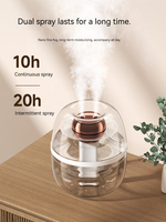 Diffuseur d'aromathérapie ultrasonique rechargeable grande capacité, humidificateur intelligent multi-buses pour voitures et maison, garantie 1 an
