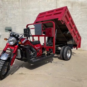 Nouveau modèle 2025 – Tricycle cargo motorisé à essence 250cc avec moteur 150cc, refroidissement par eau 1000W et side-car à 5 roues – Vente chaude en Chine - Product Image 4