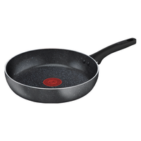Poêle à frire moderne en aluminium antiadhésive pour cuisinière à induction 24 cm, revêtement céramique gris pierre, Performance Line 010253040124