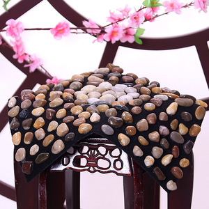 Pebble Bấm huyệt trị liệu mưa hoa đá Thảm mat xe Ghế đệm cho phòng khách - Product Image 3