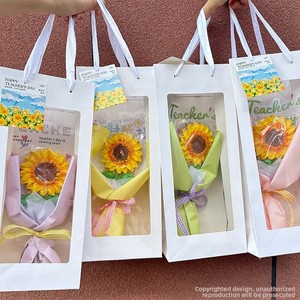 Galletas de Girasol Glaseadas y Dulces, Regalo para el Día del Maestro, Explosiones Comestibles, Hechas a Mano, Venta al por Mayor de Fábrica - Product Image 2