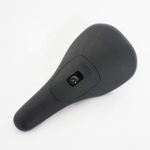 Para Velo Bike Saddle Pivoting Seat VL7101 Simple Black Nylon <span class=keywords><strong>Pivotal</strong></span> <span class=keywords><strong>BMX</strong></span> Bike Seat - Product Image 1