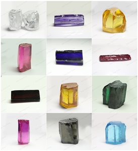 Bán buôn phòng thí nghiệm Uncut Hồng tổng hợp <span class=keywords><strong>Ruby</strong></span> thô lỏng đá quý cho thiết kế đồ trang sức - Product Image 4
