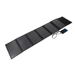 ALECTER Panneau solaire portable pliable en silicium monocristallin 60W Haute efficacité Écologique Chargeur USB Étanche IP65 - Product Image 1