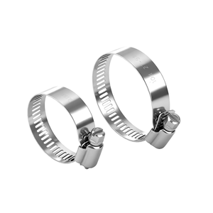 Collier <span class=keywords><strong>de</strong></span> serrage à vis sans fin en acier inoxydable 304, réglable, pour <span class=keywords><strong>raccordement</strong></span> <span class=keywords><strong>de</strong></span> tuyaux d'eau, d'huile, <span class=keywords><strong>de</strong></span> <span class=keywords><strong>gaz</strong></span> et <span class=keywords><strong>de</strong></span> conduites automobiles - Product Image 2