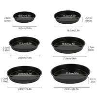 Fabricant Gloway Ustensiles de cuisson 5 "6" 7 "8" 9 "10" Moule à gâteau antiadhésif pour pâtisserie Moule à gâteau rond Plateau à pizza pour four