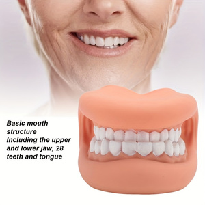 Silicone Miệng miệng con rối với lưỡi cho bài phát biểu đào tạo chăm sóc nha khoa vệ sinh răng miệng mô hình giảng dạy giáo dục Tài Nguyên học tập - Product Image 3