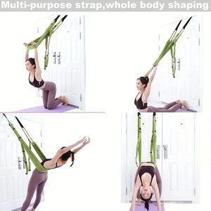 Correa Elástica para Piernas y Cintura, Bandas de Yoga para Fitness, Ayuda para Estirar, Flexiones, Inversiones, Danza, <span class=keywords><strong>Ballet</strong></span>, Gimnasio en Casa - Product Image 3