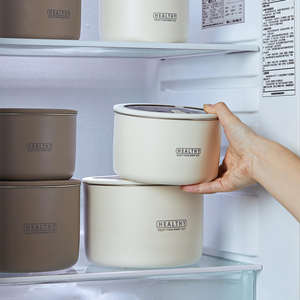 Office Workers Students 304 Stainless Steel Round Microwaveable Single-Tier Leak-Proof Sealed Portable Lunch <b>Box</b> 1-2L Capacity - Product Image 3