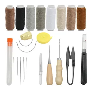 JP Professional DIY Leather Craft Handmade Sewing Working Cut 32 Pieces Leather Tools Set